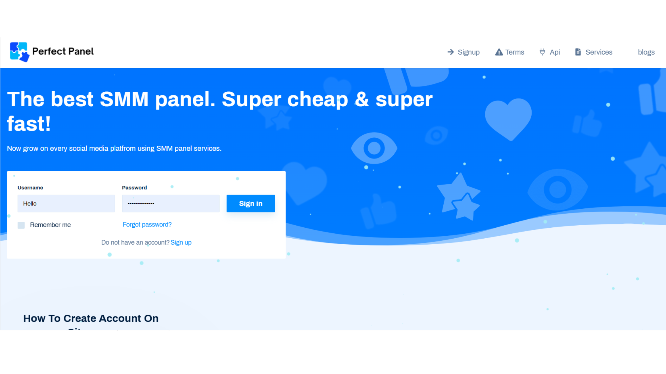 Engeging - Perfect Panel Complete Website